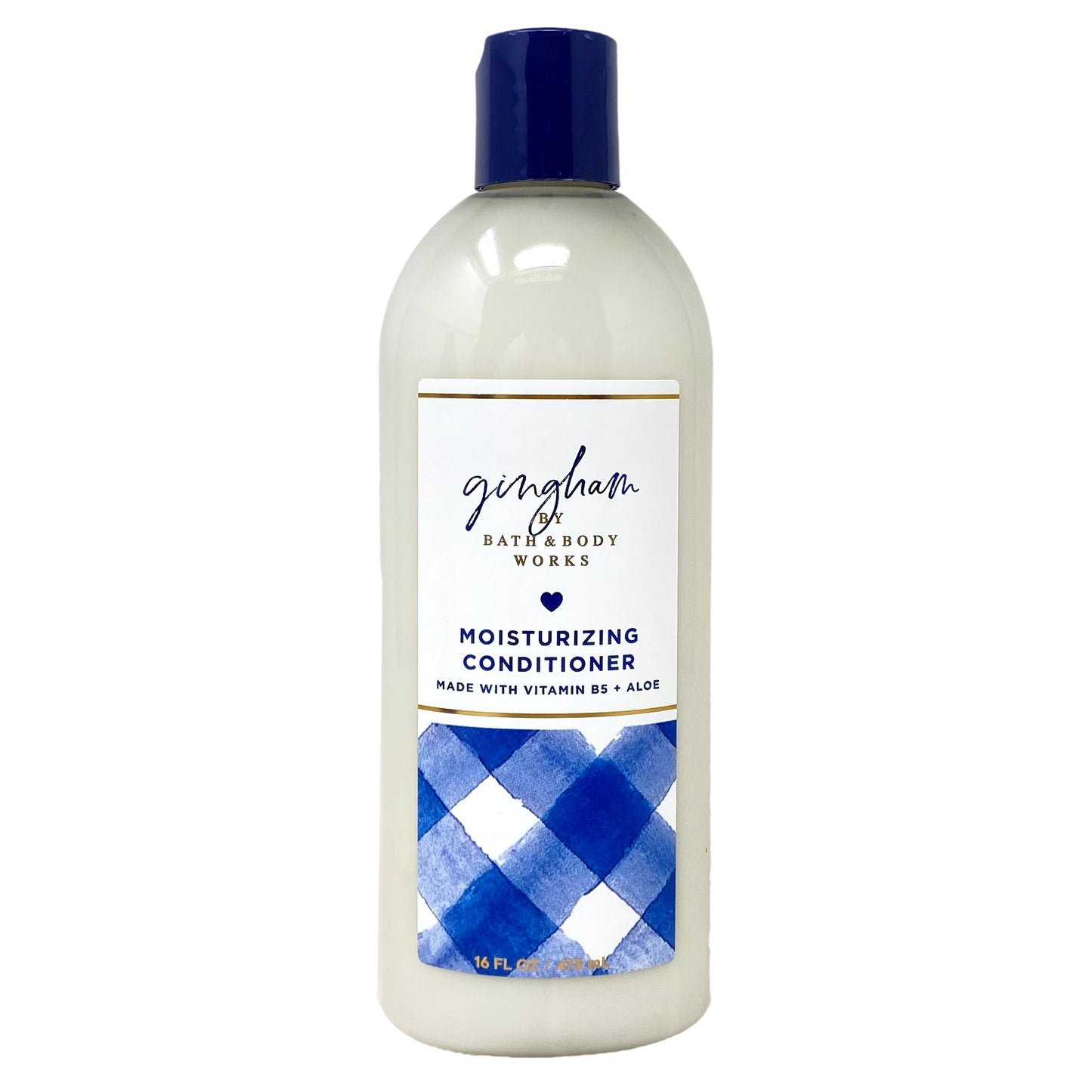Bath & Body Works Gingham 2 Pack Moisturizing Conditioner Bundle with a Natural Oats Sample Soap
