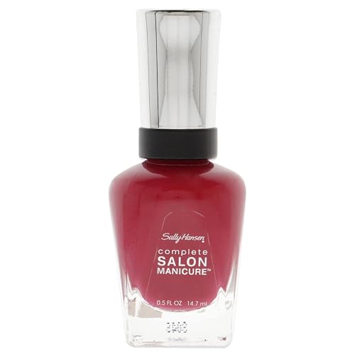 Sally Hansen Complete Salon Manicure Nail Polish, Red My Lips, 0.5 Fluid Ounce Beauty & Personal Care Sally Hansen