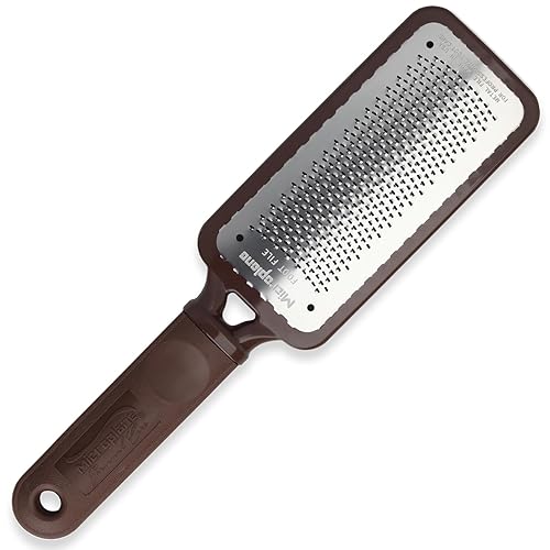 Microplane Colossal Foot File Scraper - The Original Stainless Steel Foot Rasp, Dead Skin/Callus Remover for Feet, Gentle Foot Scrubber, Pedicure