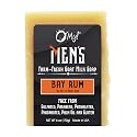 O My! Goat Milk Soap Bar 6oz | Made with Farm-Fresh Goat Milk | Free of Parabens & More | Handcrafted USA