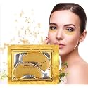 VeniCare Anti Aging Crystal 24K Gold Powder Gel Collagen Eye Masks Sheet Patch (20 Pairs)