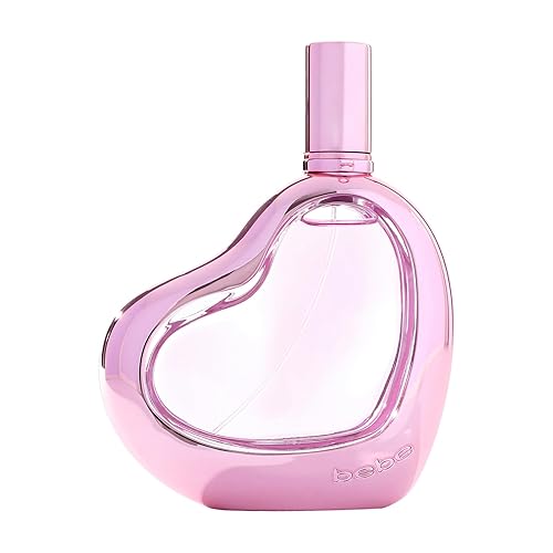 Bebe Sheer Eau de Parfum Spray for Woman - Long Lasting Amber Floral Womens Fragrance - Notes of Citrus Cocktail, Pink Peony and Sandalwood Perfume