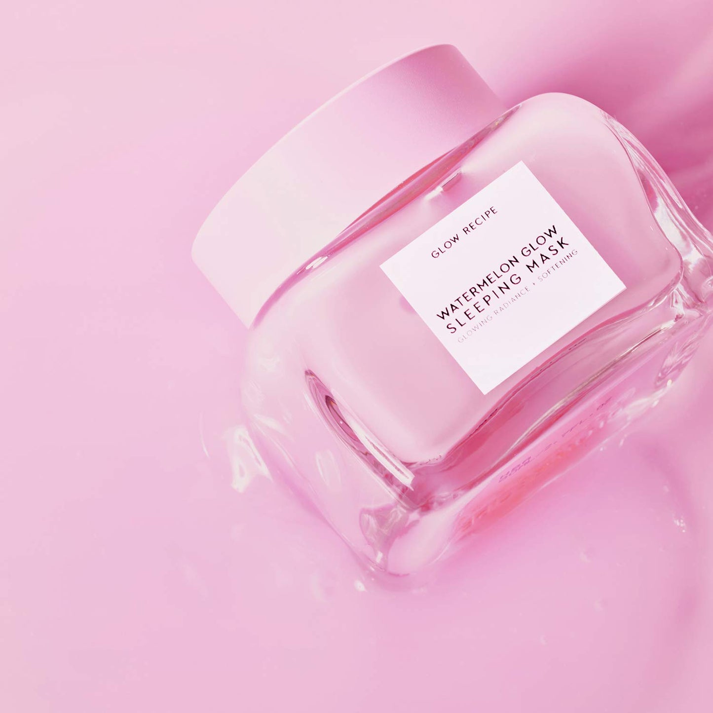 Glow Recipe Mini Watermelon Sleeping Mask - Hydrating, Pore Refining Overnight Face Mask with AHAs, Hyaluronic Acid + Pumpkin Seed Extract
