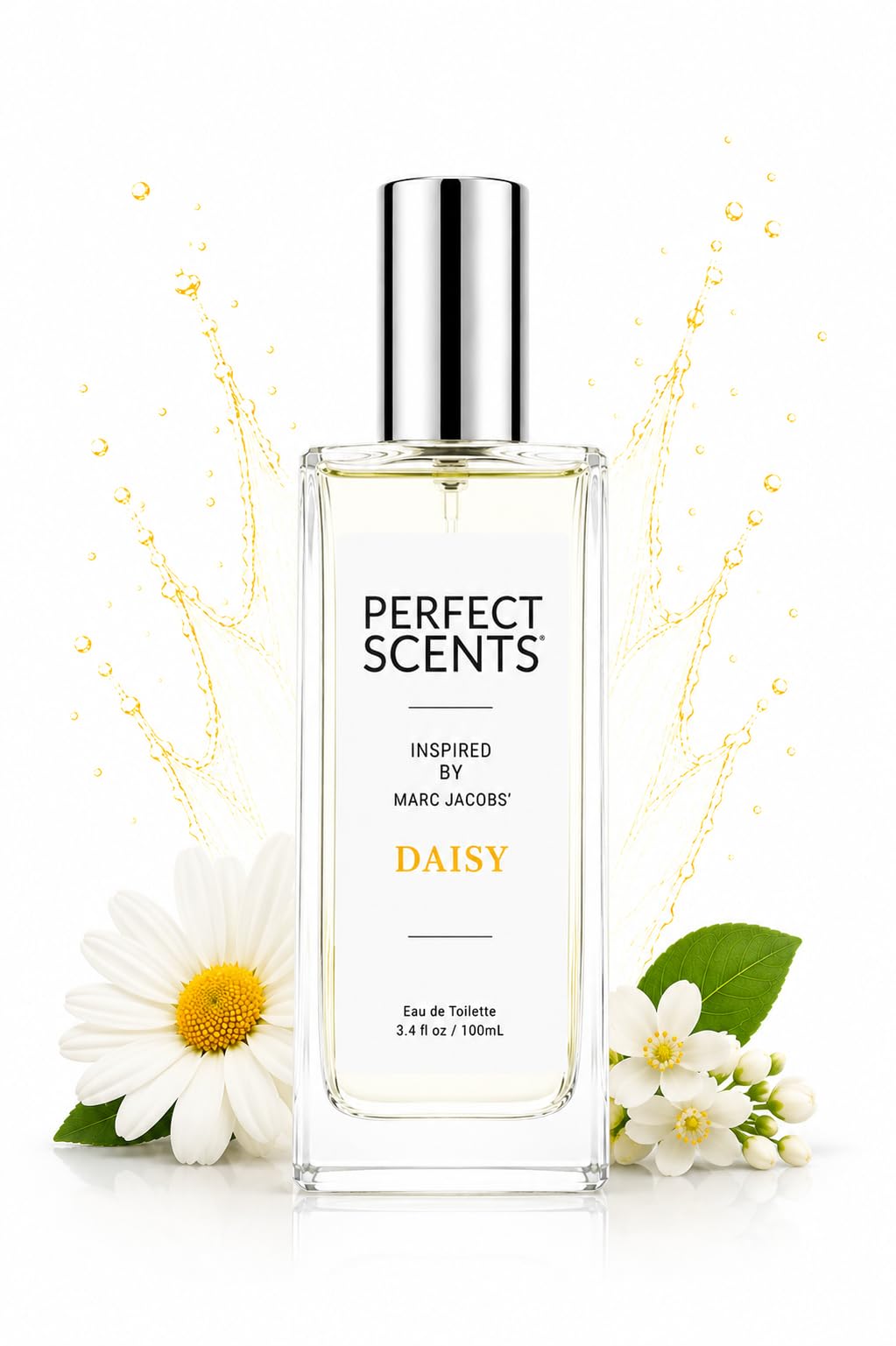 Perfect Scents Fragrances, Inspired by Marc Jacobs' Daisy, Women’s Eau de Toilette, CLEAN, Vegan, Paraben-Free, Phthalate-Free, Never Tested on Beauty & Personal Care Perfect Scents