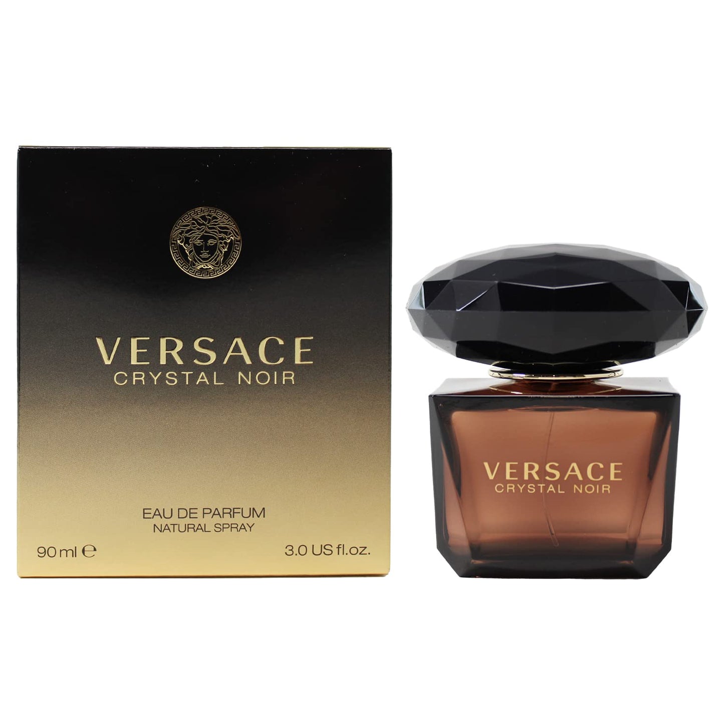 Crystal Noir by Versace for Women Eau de Parfum Spray, 3 Ounce/90 ml