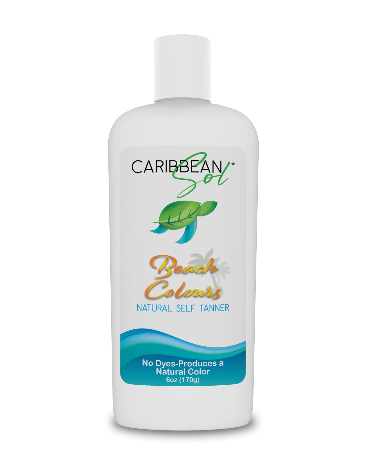 Beach Colours Natural Self Tanner, 6oz - Sunless Instant Self-Tanning Lotion for Women, Paraben-Free, Fragrance-Free, No Orange Streaks, Fake Bronzing