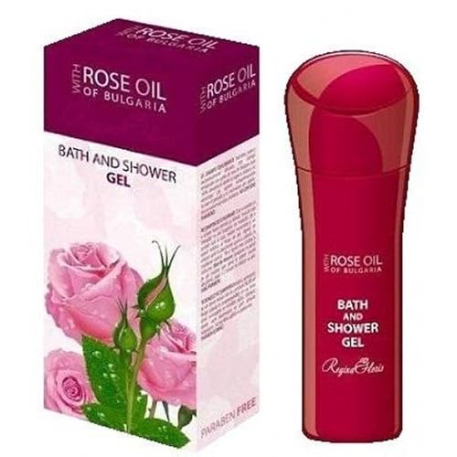 Regina Floris Bath and Shower Gel with 100 % Pure Bulgarian Rose Oil 230ml