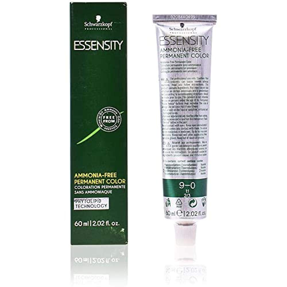Schwarzkopf Professional Essensity Hair Color, 9-0, Extra Light Blonde, 2.1 Ounce