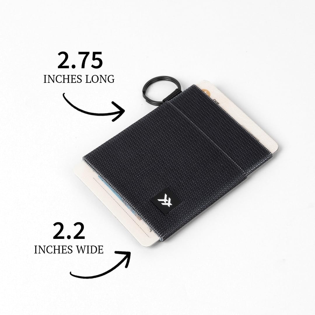 Thread Wallets Ultra Slim Minimalist Card Holder Wallet for Men and Women (Olive, One Size)