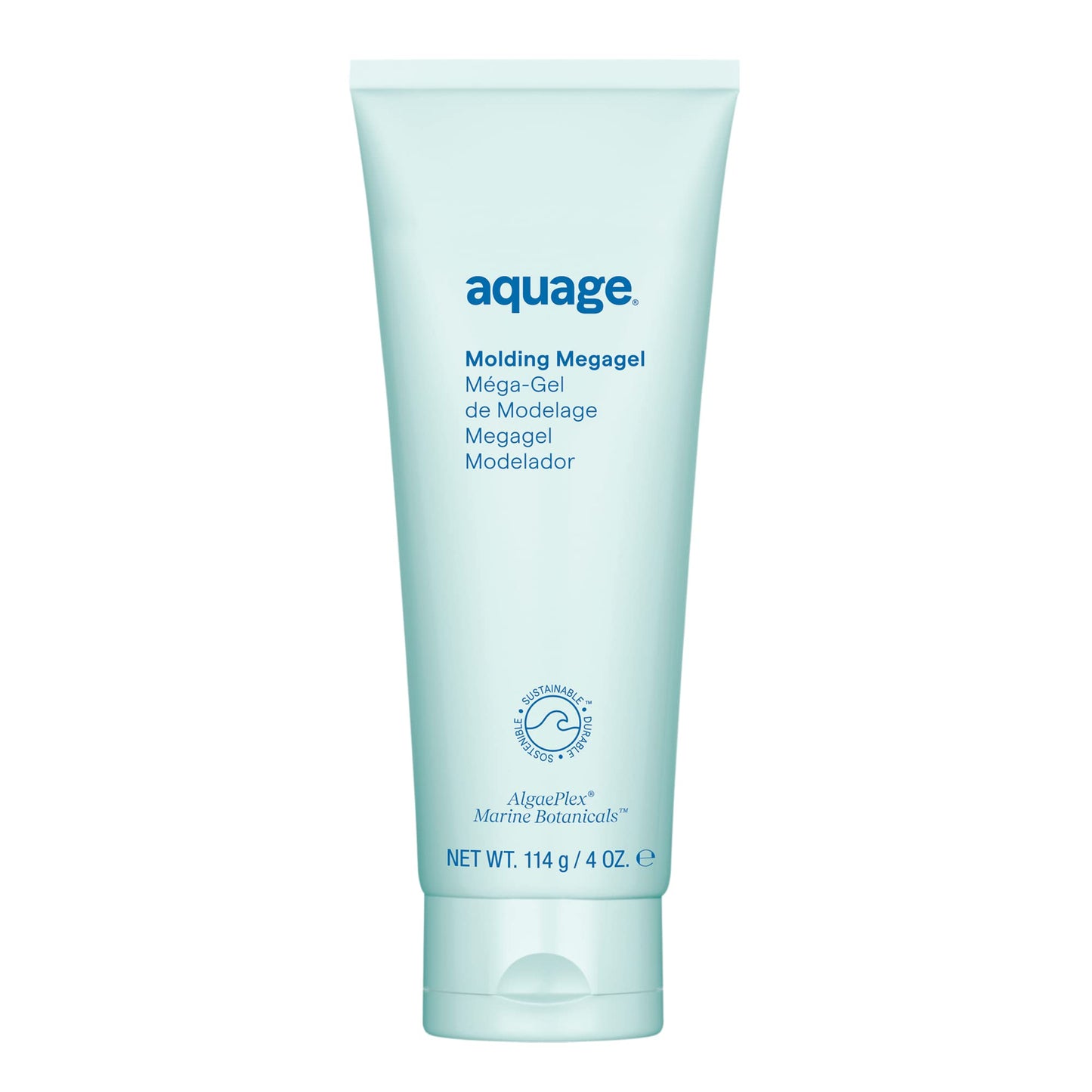 Aquage Molding Megagel - Professional Firm-Hold Styling Gel for Wet Looks, Sculpted Blowouts & High-Gloss Finish - Lightweight, Non-Flaking