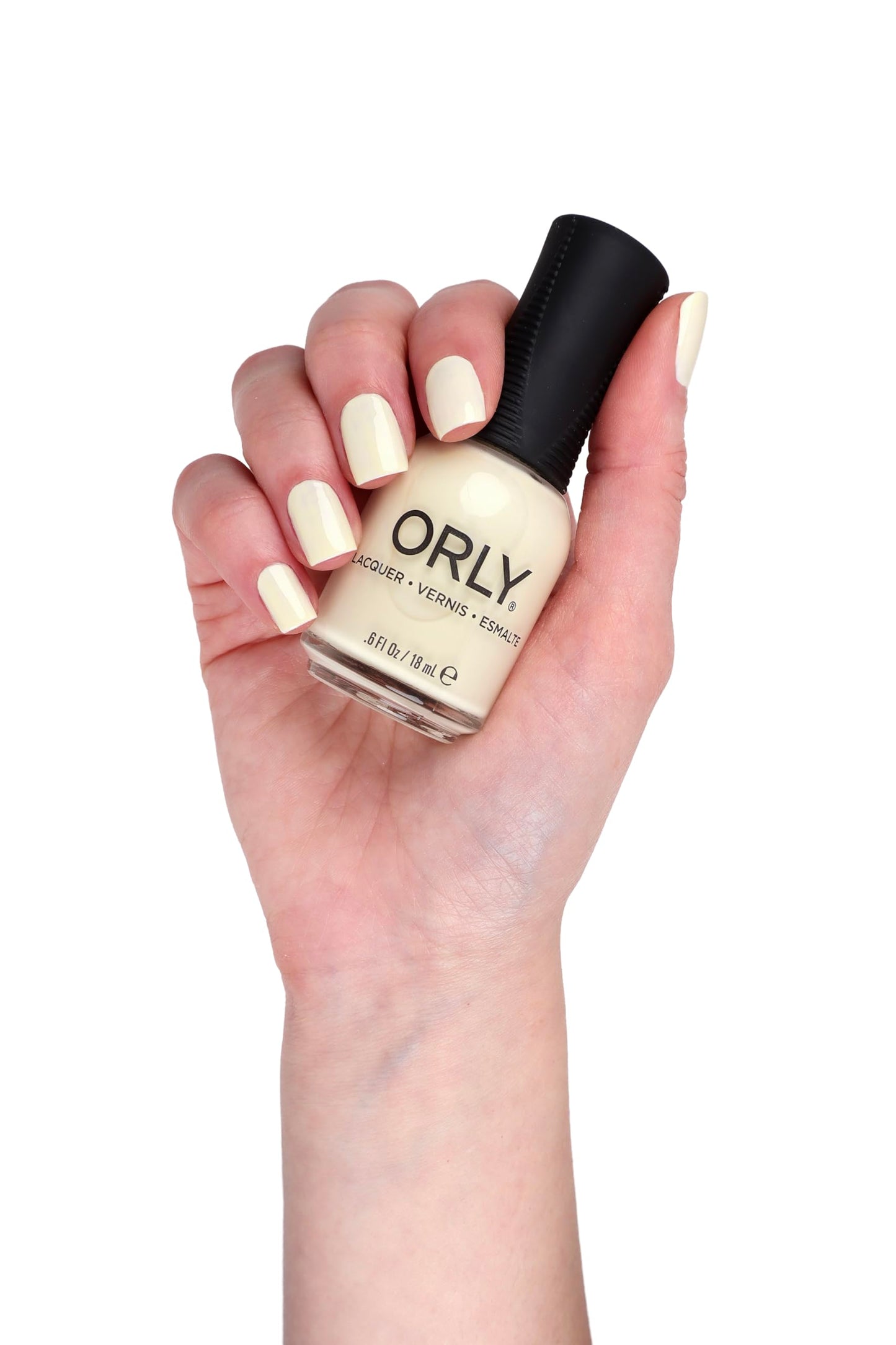 Orly Soft Yellow Nail Polish | Creme Finish | Smooth, Even Coverage | Precision Gripper Cap | Vegan & Cruelty-Free (Milk Tea) Beauty & Personal Care Orly