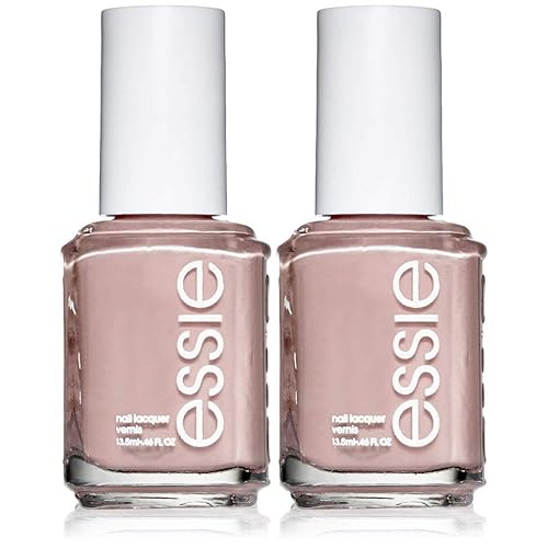 essie nail polish, lady like, pink mauve nail polish, 0.46 fl. oz, 2 count