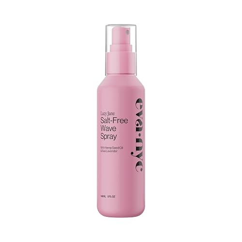 Eva NYC Salt-Free Effortless Texture Wave Spray - Lightweight, Buildable Formula to Enhance Waves - Hemp Seed Oil + Sea Lavender for Moisture