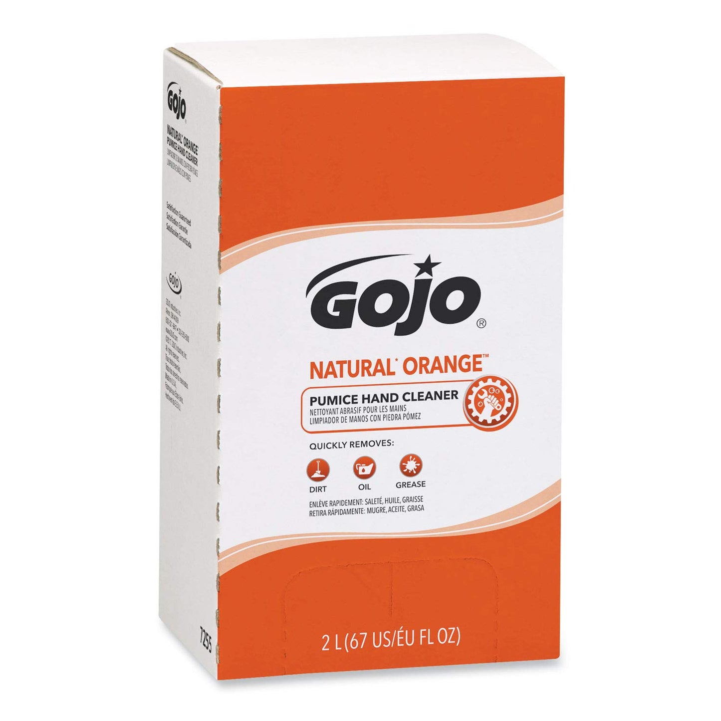 Gojo 7255-04 2000ml White Natural Orange Hand Cleaner W/f Beauty & Personal Care GOJO