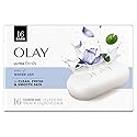 Olay Ultra Fresh Cleansing Bar Soap, Water Lily, 4 Ounce (Pack of 16)