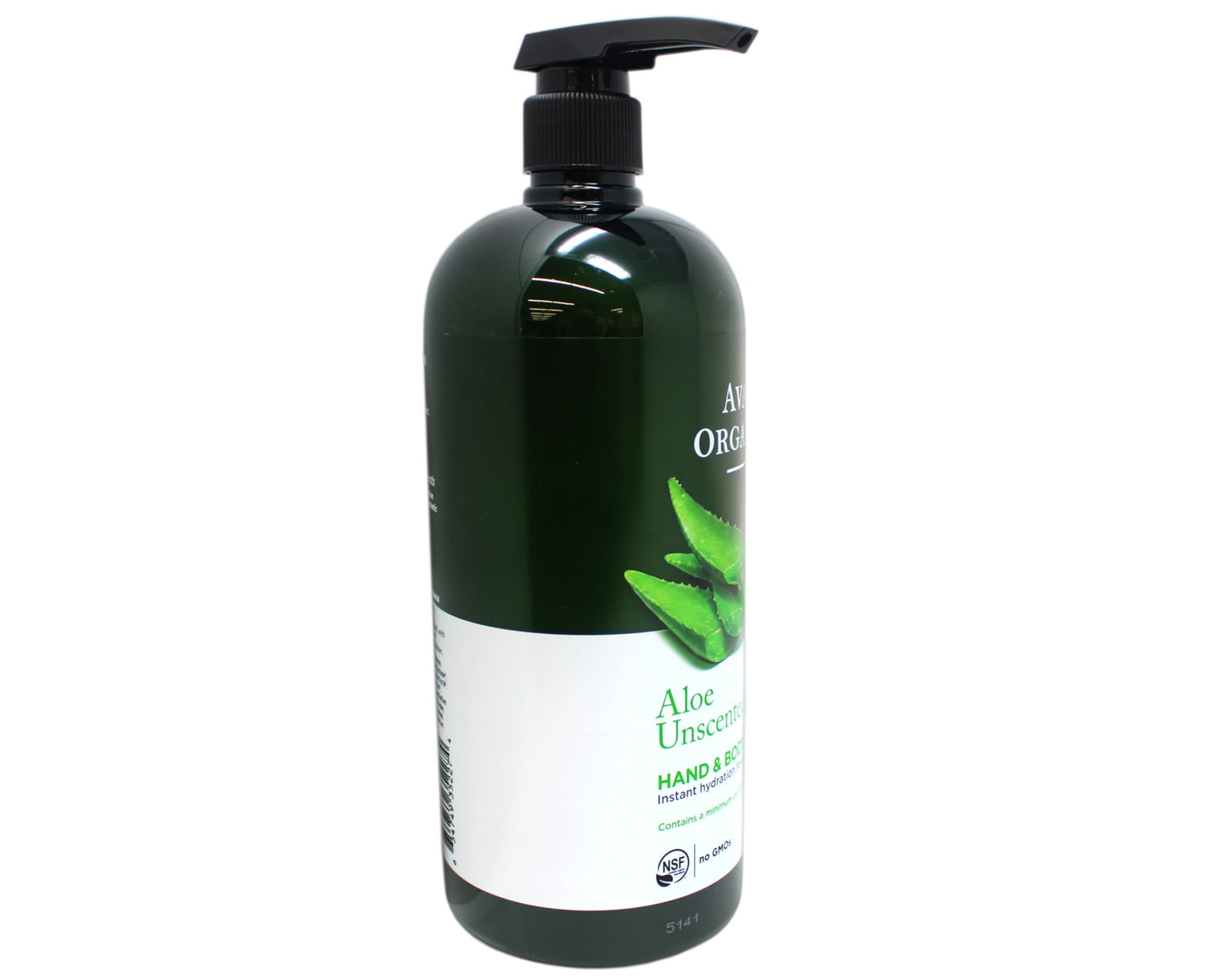 Avalon Organics Hand & Body Lotion for Dry Skin Aloe Unscented, 32 OZ