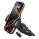 Cellet Universal CD Slot Phone Mount - 360° Rotating Car Phone Holder with Secure CD Slot Base & One-Touch Release