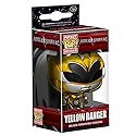 Funko Pop Keychain: Power Rangers Yellow Ranger Toy Figure