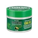 Dr. Girls Rice Water Edge Gel - Extra Mega Hold for Cornrows, Locs & Twists with Biotin, Castor Oil 3.5oz (Avocado & Tea Tree Oil)