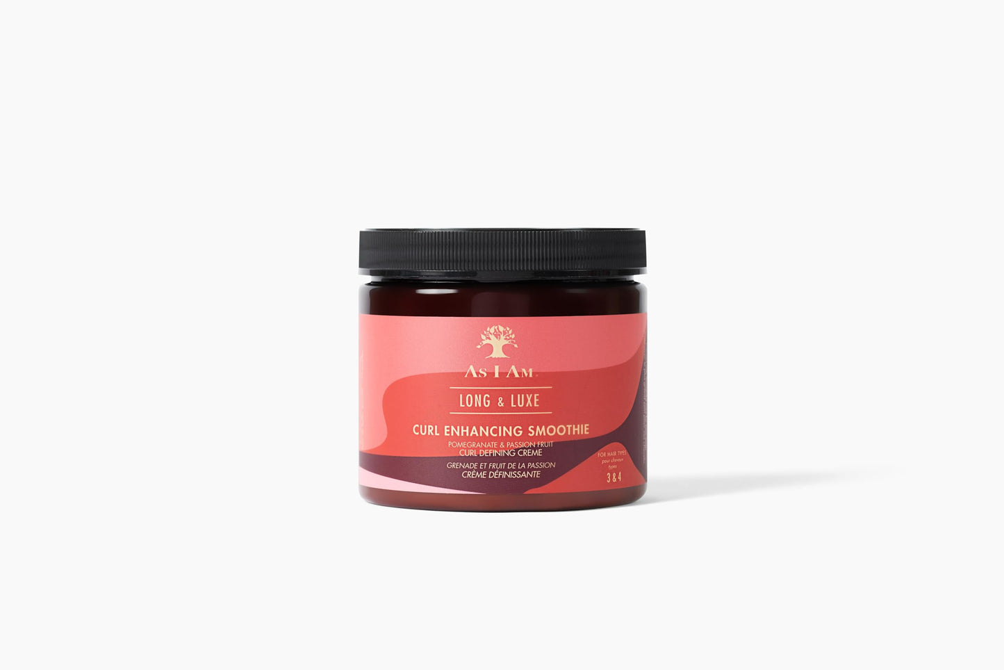 As I Am Long and Luxe Curl Enhancing Smoothie 16 oz - Lightweight Coil Defining Creme for Hi-Definition, Hydrated Curls and Coils - Enriched