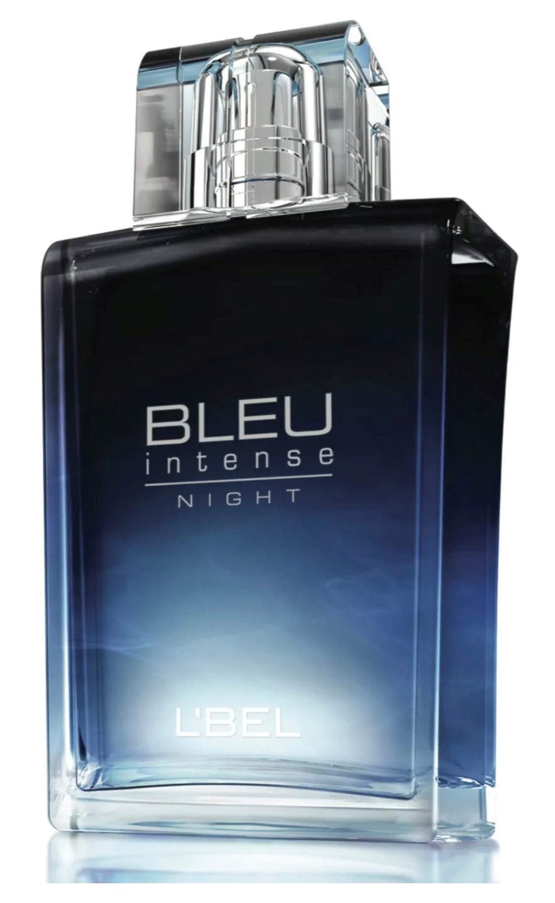 L'bel BLEU Intense NIGHT for Men Eau de Toilette Atomiseur by L'BEL PARIS 3.4 Oz (3.4 Oz)