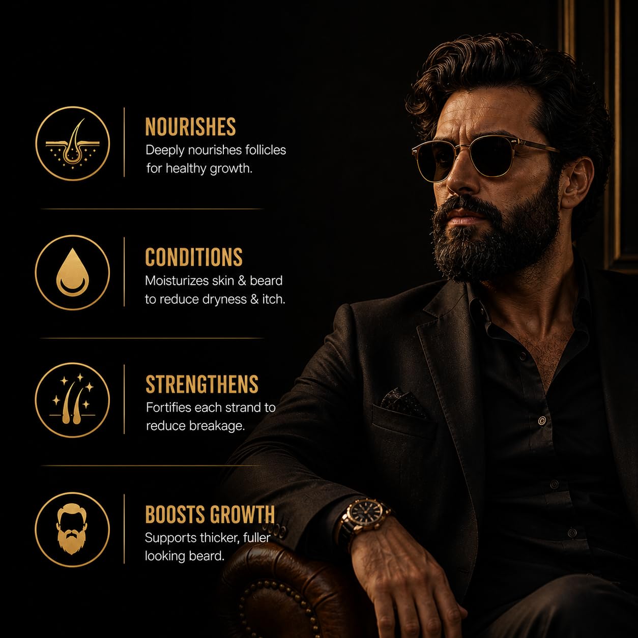 Frank SCENTS 2oz BR540 - Scented Beard Oils For All Men, Beard Growth and Conditioner - Dry Flaky Dandruff skin - Oily Skin - 11 Natural Anti-Aging Beauty and Personal Care Frank SCENTS