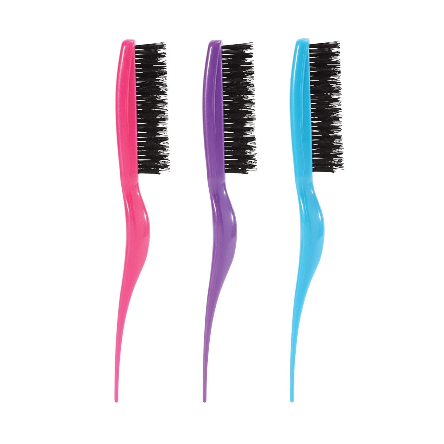 Cricket Amped Up Teasing Hair Brush - Adds Major Volume and Shine, Heat Resistant, Ideal for Slick Back, Updos, and Detangling All Hair Types,