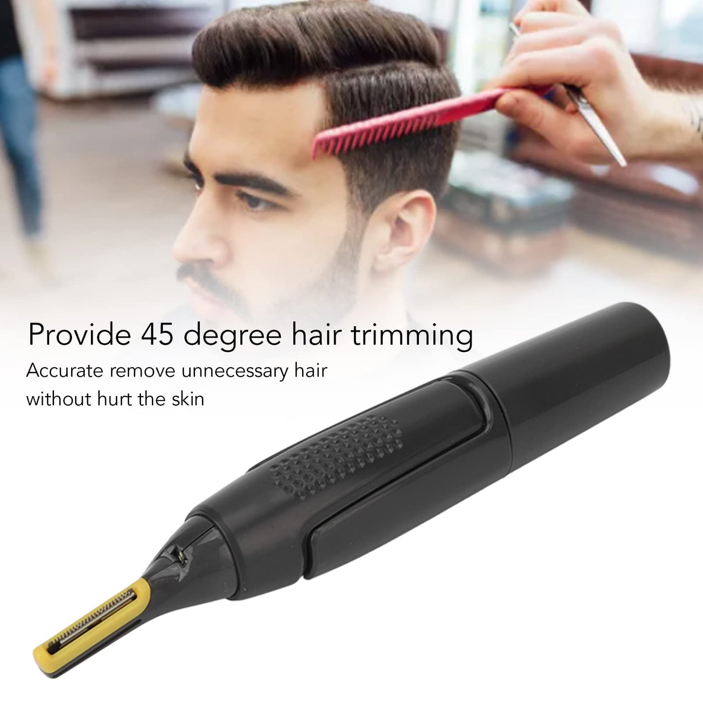 Ear and Nose Hair Trimmer Clipper, Professional Painless Eyebrow Hair Trimmer for Men Women, Ear Nose Hair Trimmer Detachable Washable Easy Cleansing Beauty and Personal Care YUYTE