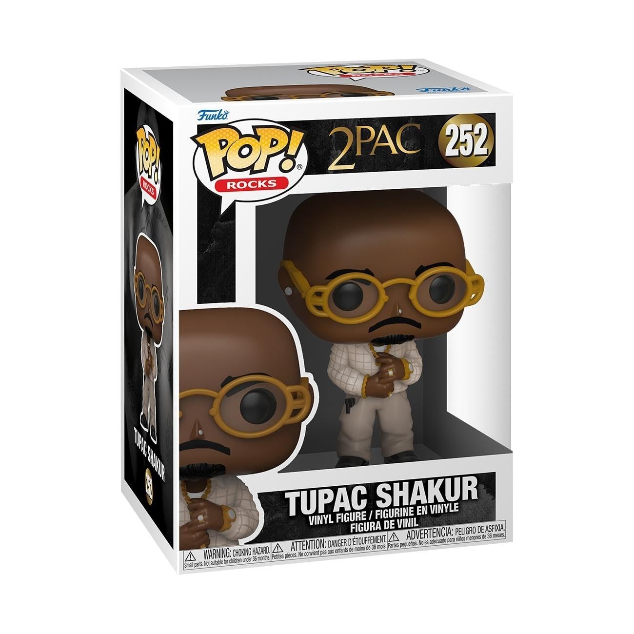 Funko POP Pop! Rocks: Tupac - Loyal to The Game Multicolor