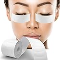 Foam Eye Pads for Eyelash Extensions - Akissos 125 PCS Pre Cut Medical Foam Tape Under Eye Pads Lash Extension Supplies Beauty Tools Lint Free