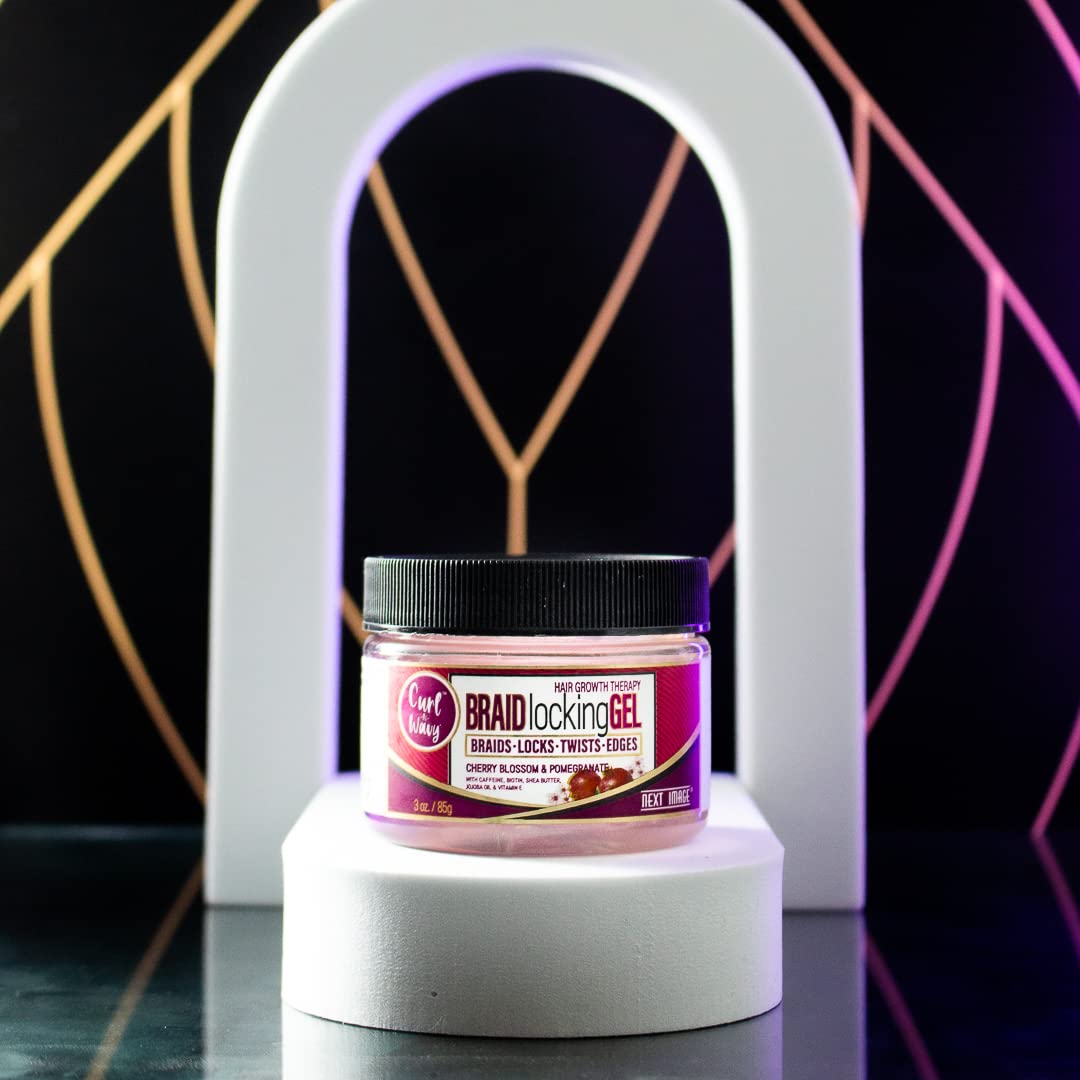NEXT IMAGE Braid Locking Gel (Cherry Blossom & Pomegranate, 3 oz.)