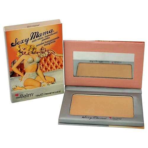 theBalm Sexy Mama Anti-Shine Translucent Powder, Soft & Matte Finish, 0.25 Ounce