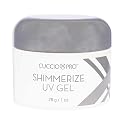 Cuccio Pro Shimmerize UV Gel - Long-Wearing Formula Provides Glossy Finish And Adds Glitter To Nails - Seals With UV Lamps Only - Use For Sculpting Or Beauty & Personal Care Cuccio