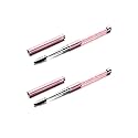 JOSALINAS 2PCS Mascara Brushes Eyebrow Eyelash Brushes Mascara Wands Applicators Eye Brushes Portable Cosmetic Brushes with Cap Spoolies Brushes