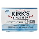 Kirk, Coco Castile Soap, 3 Count