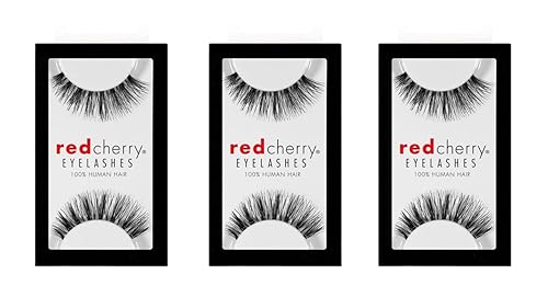Red Cherry #415 False Eyelashes (Pack of 3 Pairs)