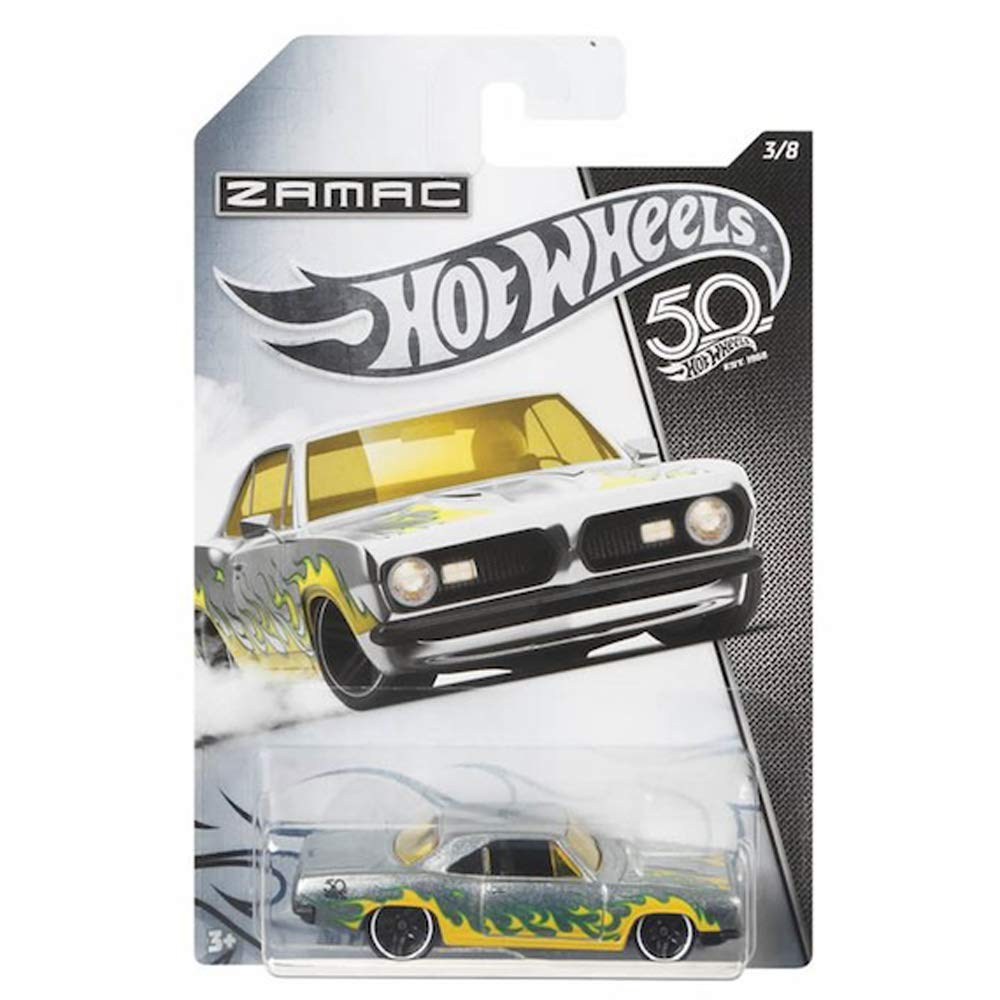 Hot Wheels ZAMAC '68 Plymouth Barracuda Formula S 3/8 50TH Anniversary