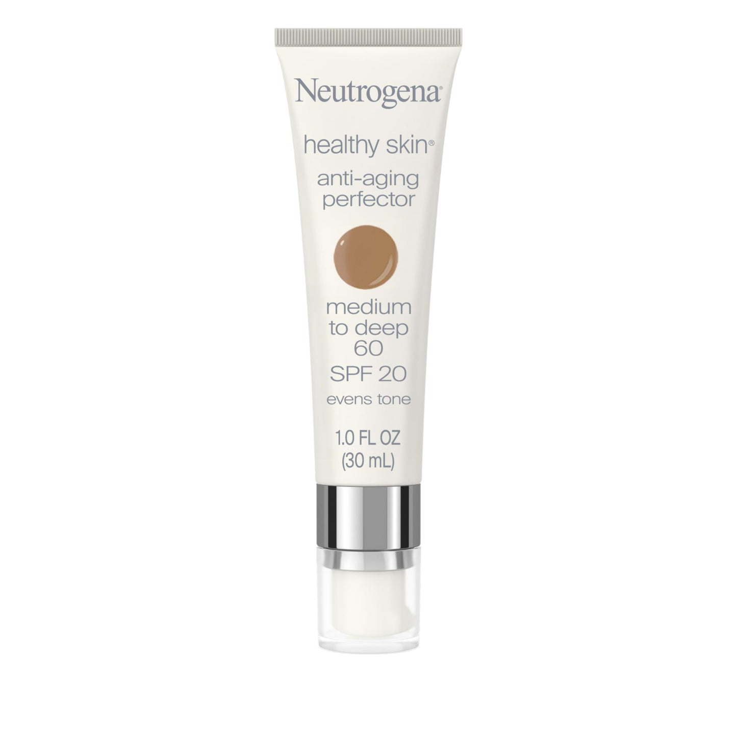 Neutrogena Healthy Skin Anti-Aging Perfector Tinted Facial Moisturizer and Retinol Treatment with Broad Spectrum SPF 20 Sunscreen with Titanium