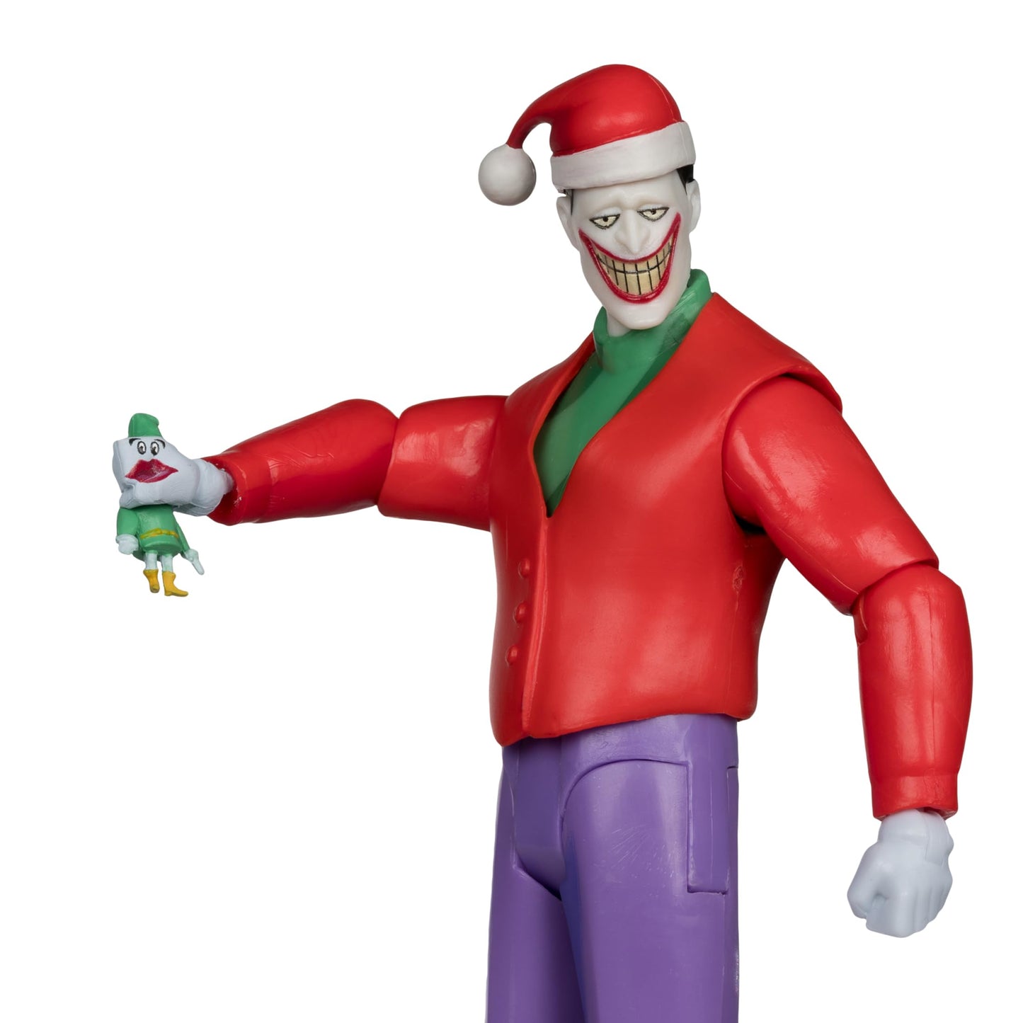 Batman: Animated Series Joker (Christmas with the Joker) 6" Build A Figure McFarlane Toy