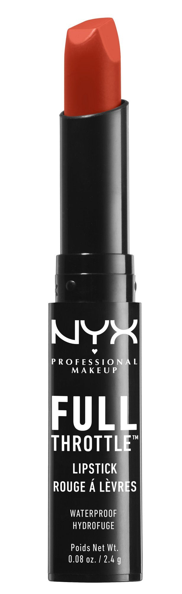 NYX Nyx professional makeup full throttle lipstick jolt - 0.08oz