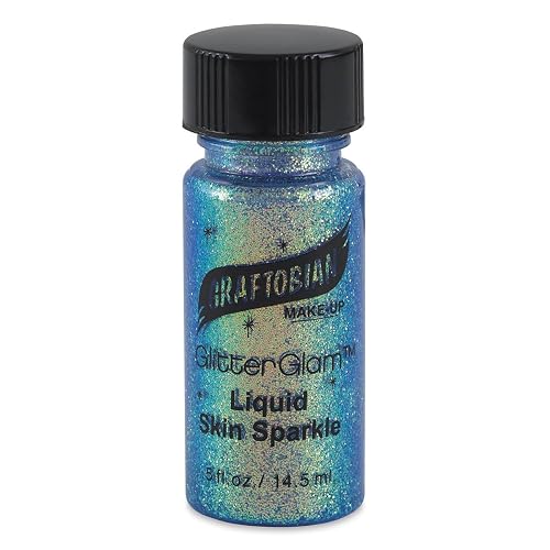 Graftobian GlitterGlam Liquid Skin Sparkle - Sapphire Sky