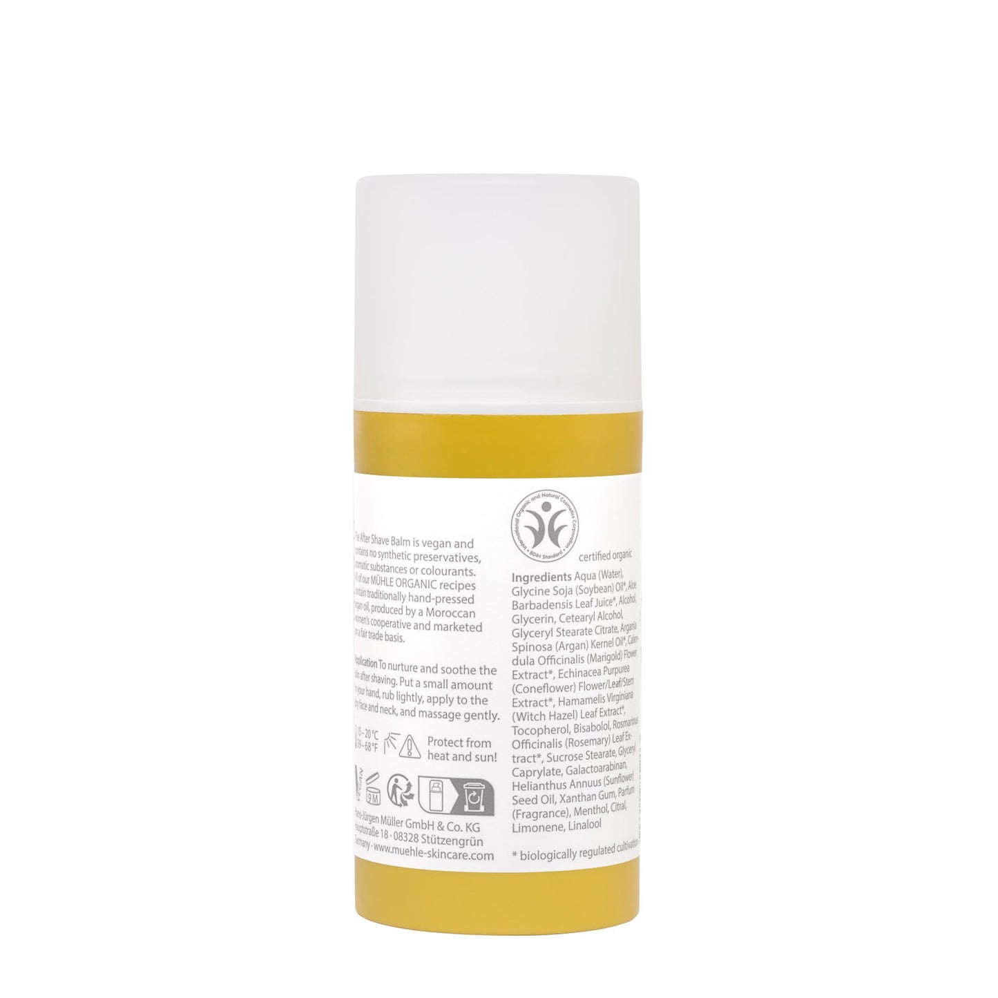 MÜHLE Organic Aftershave Balm, 100 ml Beauty and Personal Care MÜHLE