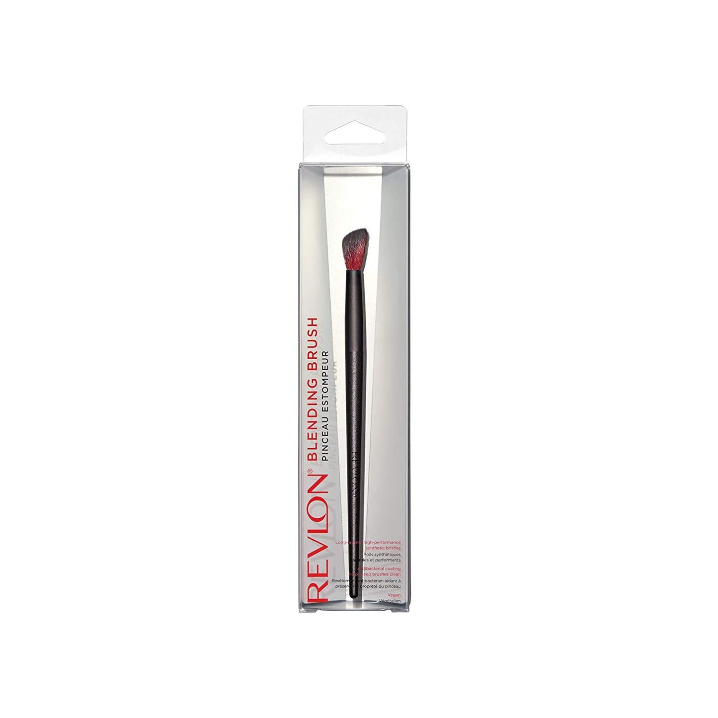 Revlon Blending Shadow Brush, Angled Eyeshadow Makeup Brush, Vegan and Coated