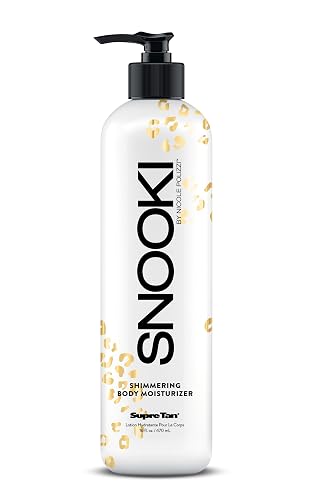 Supre Snooki SoftChic Shimmering Body Moisturizer with Coconut & Sweet Almond 16oz - Lightweight, Gluten Free, Vegan, Pink Berry Fragrance