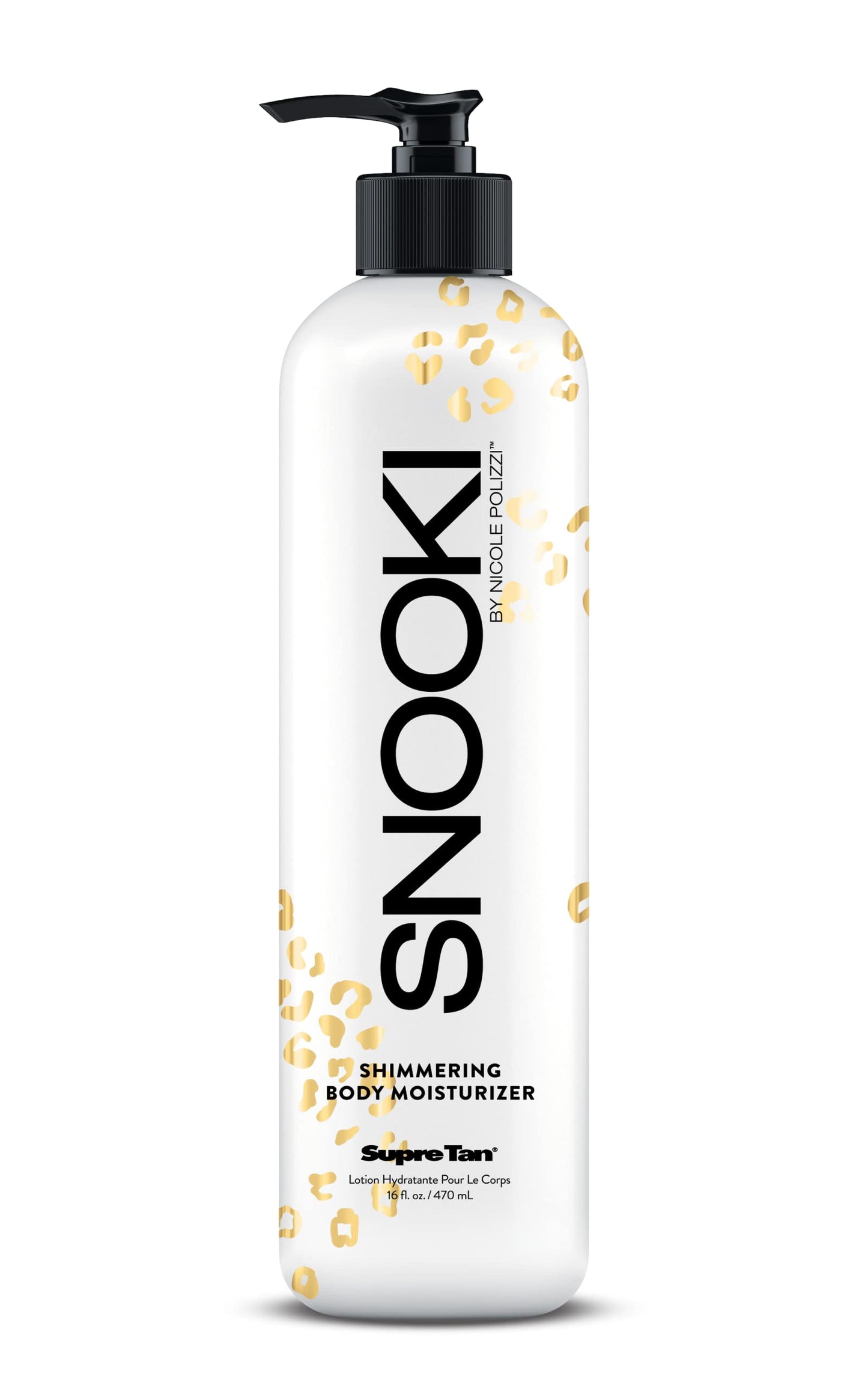 Supre Snooki SoftChic Shimmering Body Moisturizer with Coconut & Sweet Almond 16oz - Lightweight, Gluten Free, Vegan, Pink Berry Fragrance