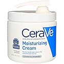 CeraVe Moisturizing Cream | 16 Ounce with Pump | Daily Face and Body Moisturizer for Dry Skin (Pack of 2)