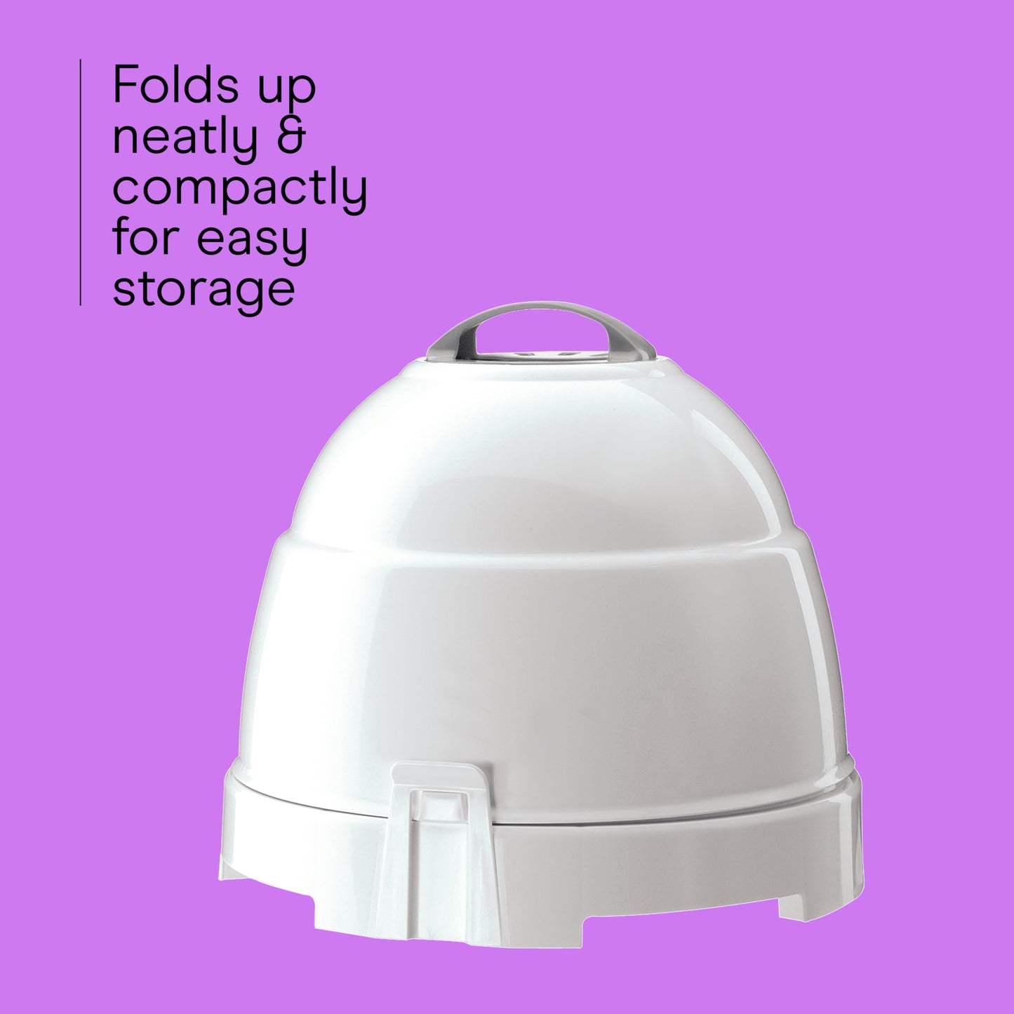 Conair Pro Style Bonnet Hair Dryer, 2 Heat Settings, Adjustable Height, Extra-Large Hood Size, 1875W Pro Style Bonnet Ionic Hair Dryer for Women, White