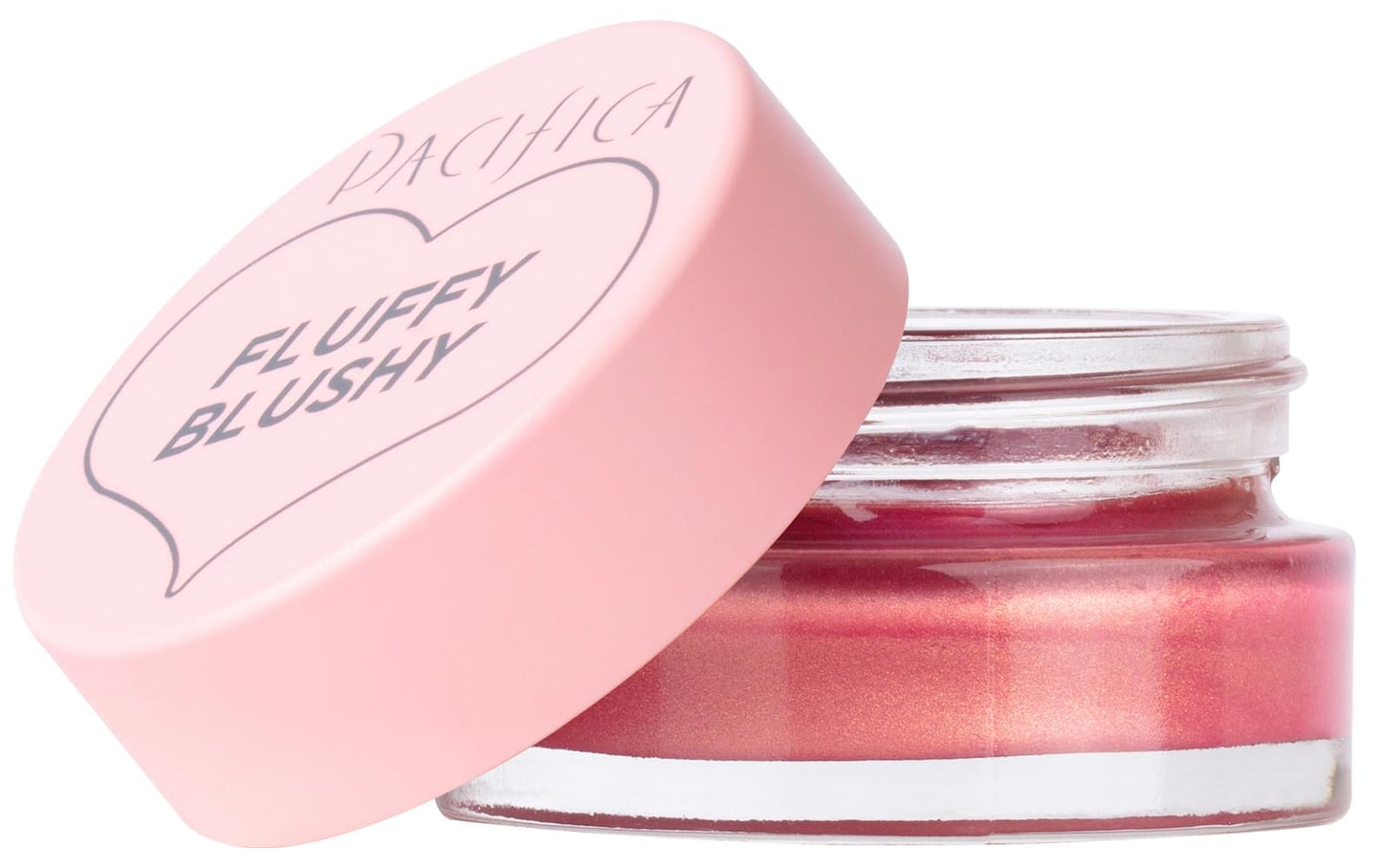 Pacifica Fluffy Blushy Cream Blush - Face Makeup - Bloom Bright Fuchsia Air-Whipped Cheek & Lip Color, Bold Buildable Pigment, Lightweight, Buildable