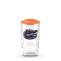Tervis Made in USA Double Walled University of Florida Gators Insulated Tumbler Cup Keeps Drinks Cold & Hot, 10oz Wavy, Gator