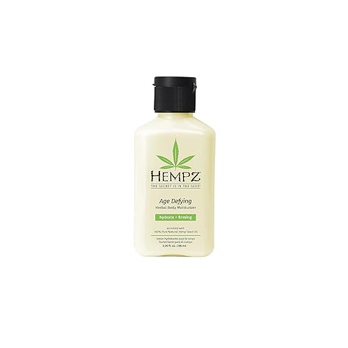HEMPZ Body Lotion Age Defying - Shea Butter Daily Moisturizing Cream, Shea Butter Hand and Body Moisturizer - Hemp Lotion - Skin Care Products, Hemp